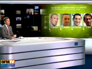 Exclu BFMTV-natation : le relais 4X100 masculin