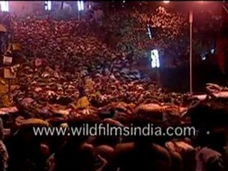 100 mile pilgrimage on stilts, going uphill !