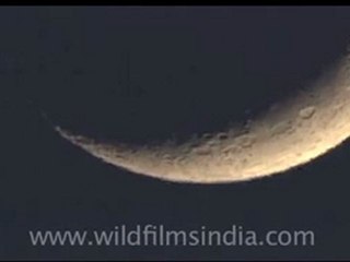 Moon up close, with craters!