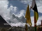 Gangotri temple near the source of the Ganga