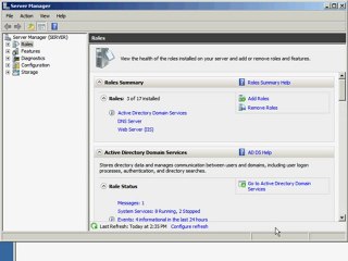 Setting up IIS 7 (Web Server) in Windows Server 2008
