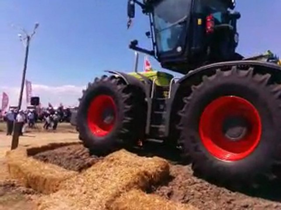 TEKİRDAĞ KARAEVLİ TARIM TEKNOLOJİ GÜNLERİ FUARI CLAAS XERİON 3800...!!