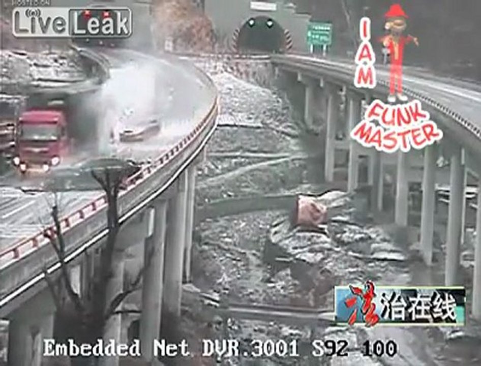 Autobahn Massenkarambolage