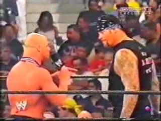WWE Smackdown - Kurt Angle and Undertaker segment 2002