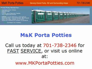 Portable toilets rental in Grand Forks