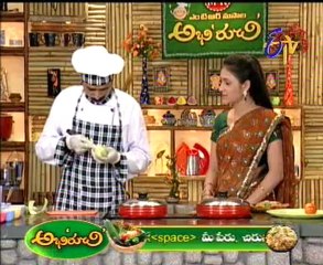 Abhiruchi - Corn manchuria,Mutter Mealmaker Salad,Kira Kheer,Bendakaya Perugu pachadi - 02