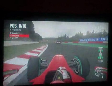 F1 2010 SPA FRENCH VS ENGLISH depart SPA