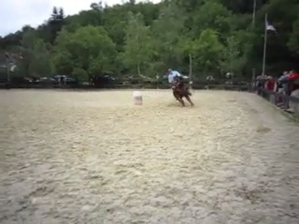 Le 24 juillet 2011 les copains du manège El Cortijo à Little Kreek