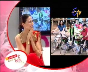 Prematho Mee Lakshmi - with Model & Fashion Designer - Shilpa Reddy - 01