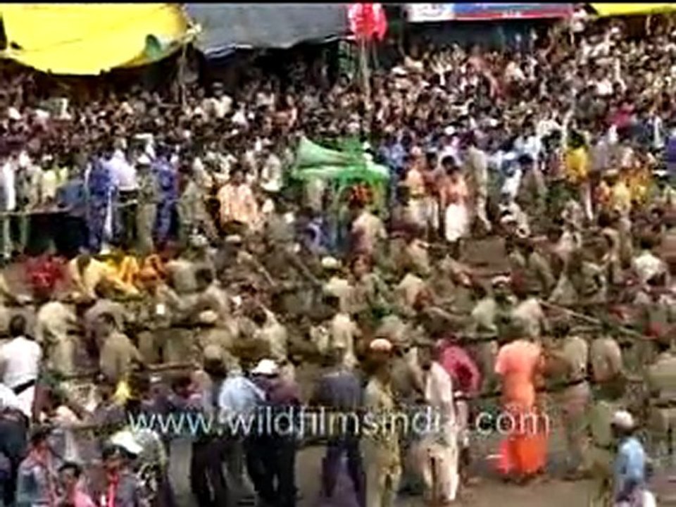 Chariot Procession during Jaggannath Rath yatra