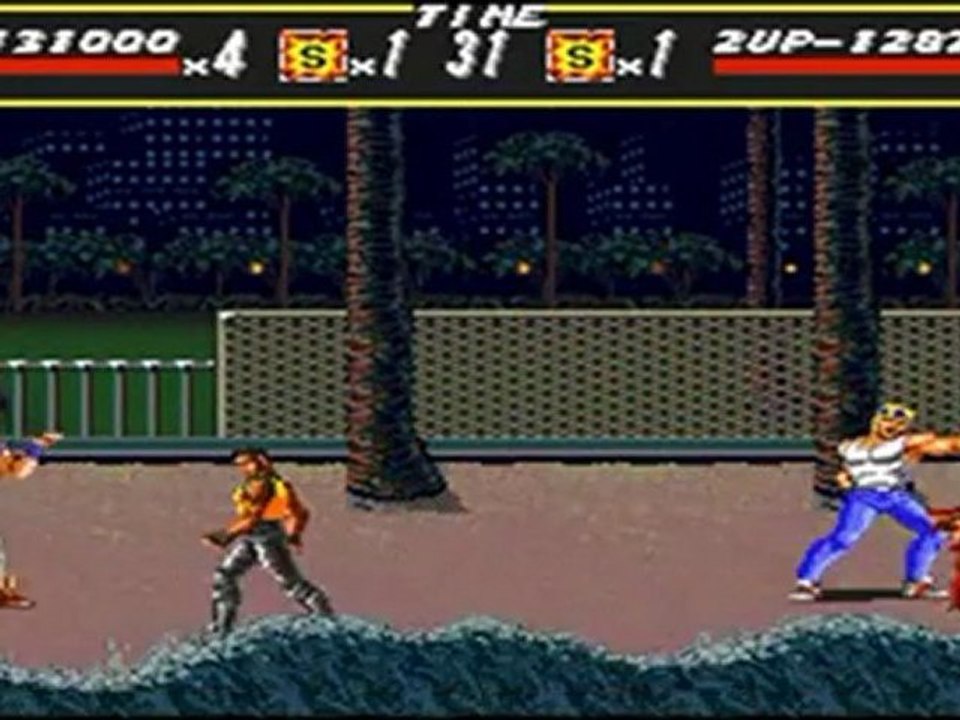 Streets of Rage - 2 players Playthrough Round 3