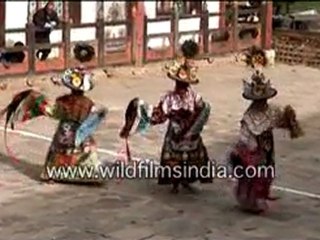 Black Hat Dance of Bhutan!