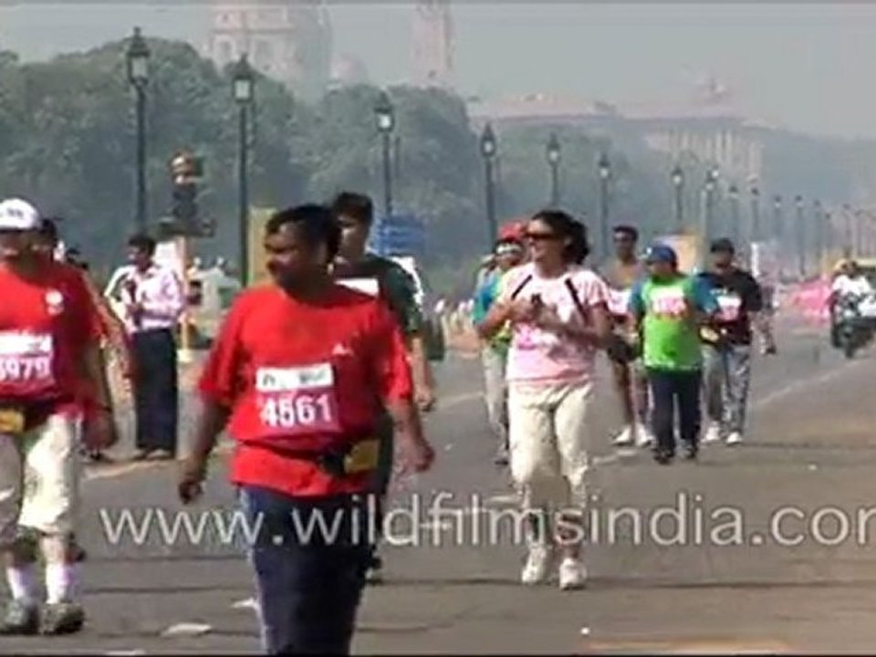 Delhi Half Marathon 2010
