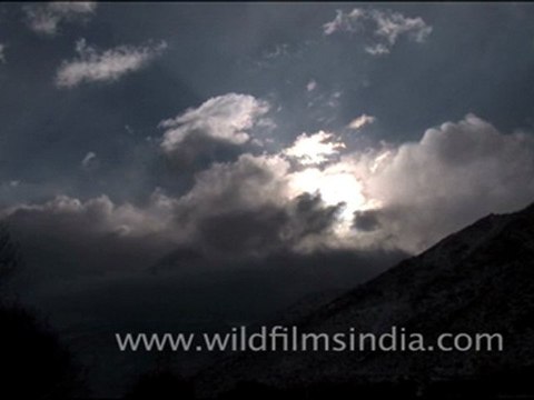 Time Lapse of Clouds, Ladakh