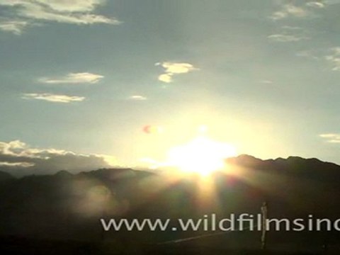 Mountains covered with snow, Ladakh