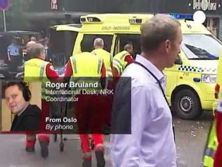 Görgü tanığı Norveç'teki patlamayı anlattı