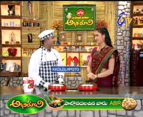 Etv Abhiruchi-Pindi Vantalu,Urinche Vanta,Good food,Sweet Snacks - 02