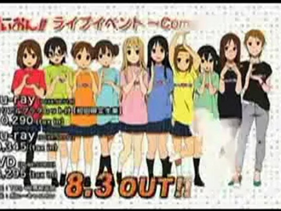 『けいおん！』ライブイベント　Come with Me！！ CM【長時間ver】