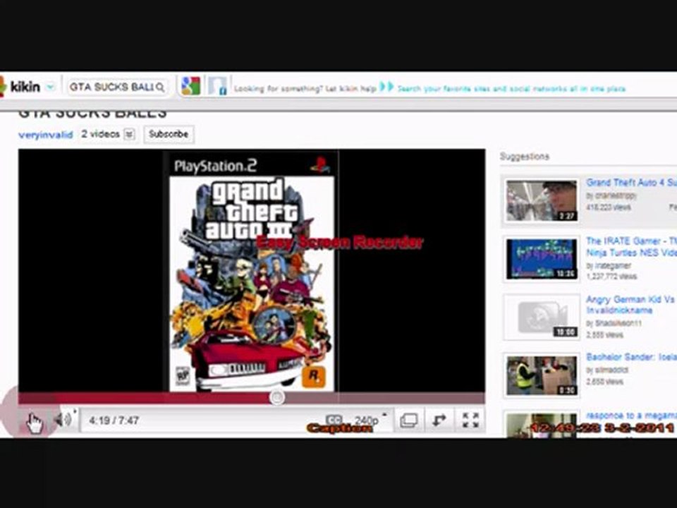 ‪veryinvalid gta commentary‬‏