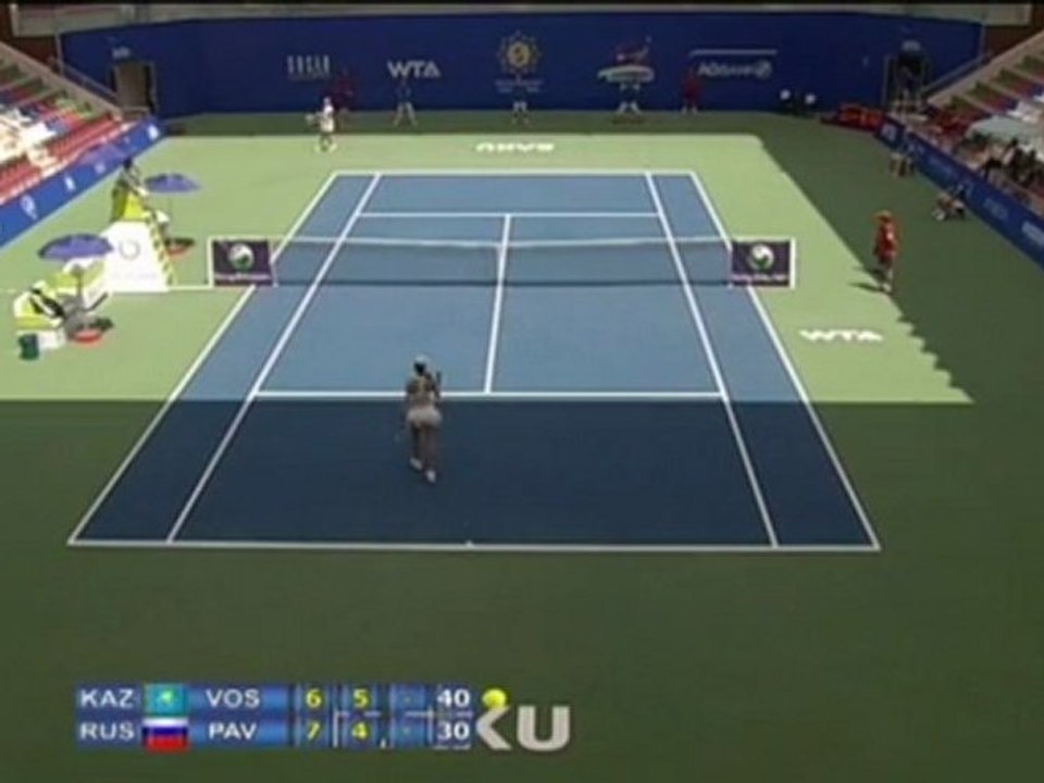 Baku - Pavlyuchenkova draussen
