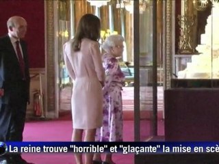 Buckingham Palace expose la robe de la duchesse de Cambridge