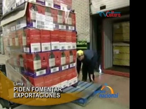 Piden a Ollanta Humala fomentar el crecimiento de exportaciones