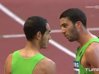 Bagarre Mehdi Baala vs Mekhissi-Benabbad