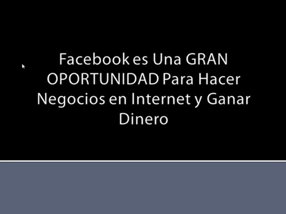 Gana dinero con Facebook