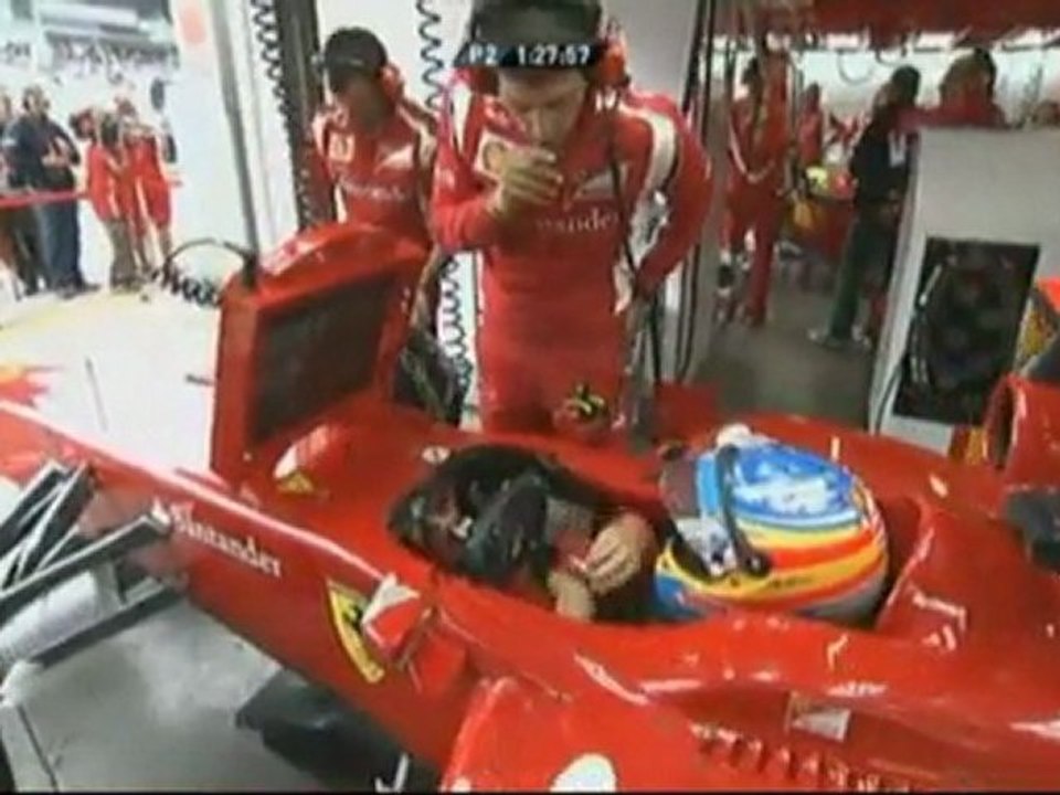 GP de alemania libres1y2  Alonso 2011