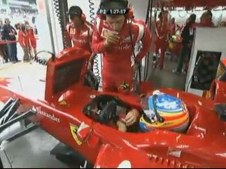 GP de alemania libres1y2  Alonso 2011