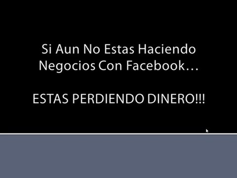 GANAR DINERO CON FACEBOOK / REDES SOCIALES