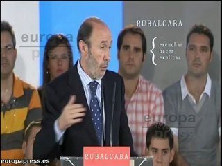 Rubalcaba: "Si hay corrupción, el mal ya está hecho"