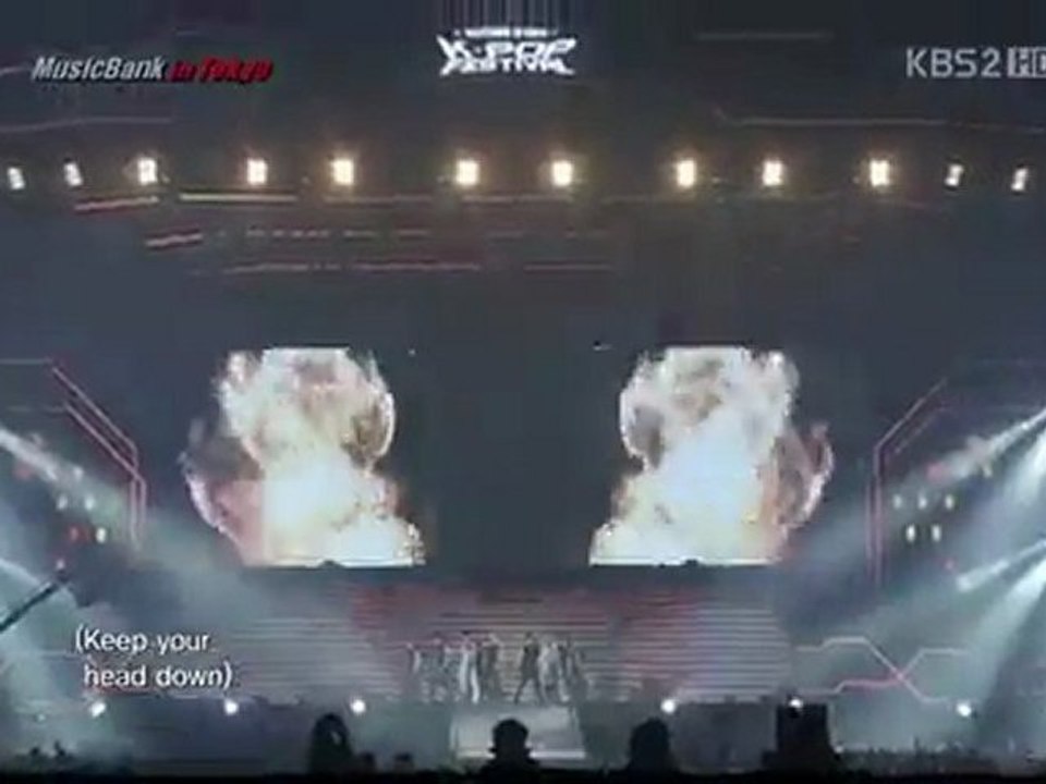 [2011.7.22] [HD]TVXQ @Music Bank Tokyo Dome K-pop Festival
