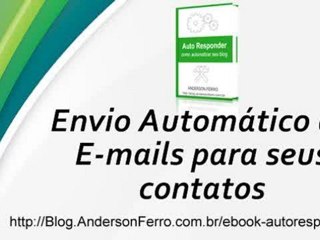 AutoResponder - Aprenda a Automatizar seu Blog