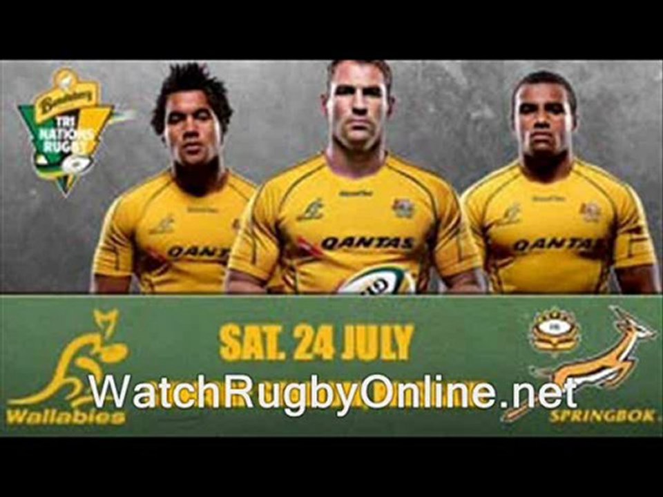 watch rugby Australia vs South Africa 23rd July online