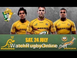 watch rugby Australia vs South Africa 23rd July online