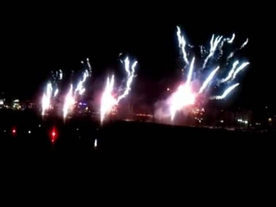 Feu d'artifice Marseille 2011