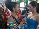 Maite Perroni en la alfombra azul de Premios Juventud (LT)