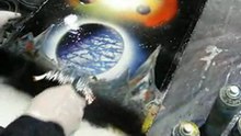 Spray paint art by Yannis Koutras - YannisArt - 12-07-11