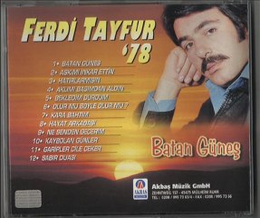 FERDİ TAYFUR-BATAN GÜNEŞ ღ♥ღღ UNUTULAN ADAM ღ♥ღღ