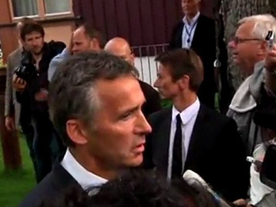 Prime Minister Jens Stoltenberg Meets With Victims Familes