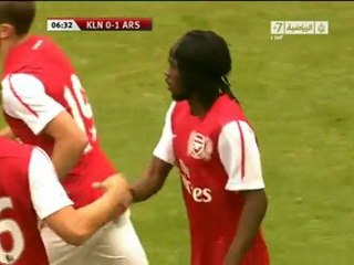 Gervinho 1stGoal Arsenal vs FC KolnFriendly