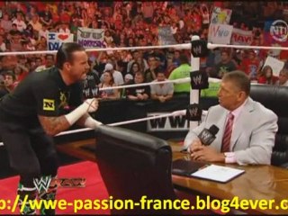 Main Event du Catch Attack Raw 22/07/11