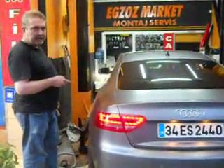 egzoz vanalı egzoz audı a 5 s line 2011