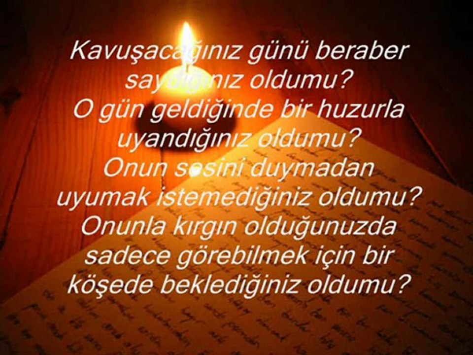 Siz Hiç Aşık Oldunuz mu...?