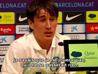 Bojan : "Pourquoi je pars du Barça"