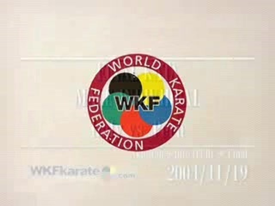 Akio Tamashiro Perú Mundial WKF 2004