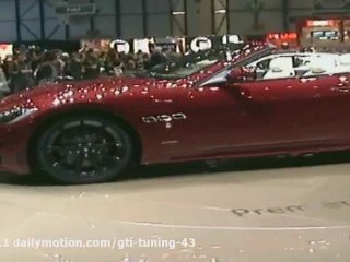 Maserati GranCabrio Sport au Salon de Genève 2011