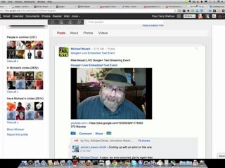 Springnet 466 - first live broadcast on Google+