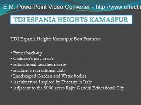 TDI Group, 09910208778, TDI Sonipat Project, Espania Heights